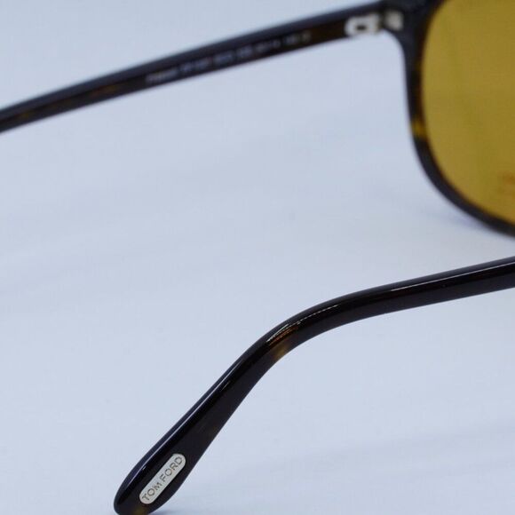 🕶️ New Tom Ford Prescott FT1027 52E Sunglasses - Havana Frame, Brown Lenses - Picture 8 of 11